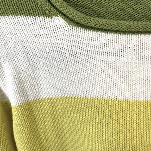 Pierre Cardin Striped Cotton Sweater (S) - Picture 7 of 13